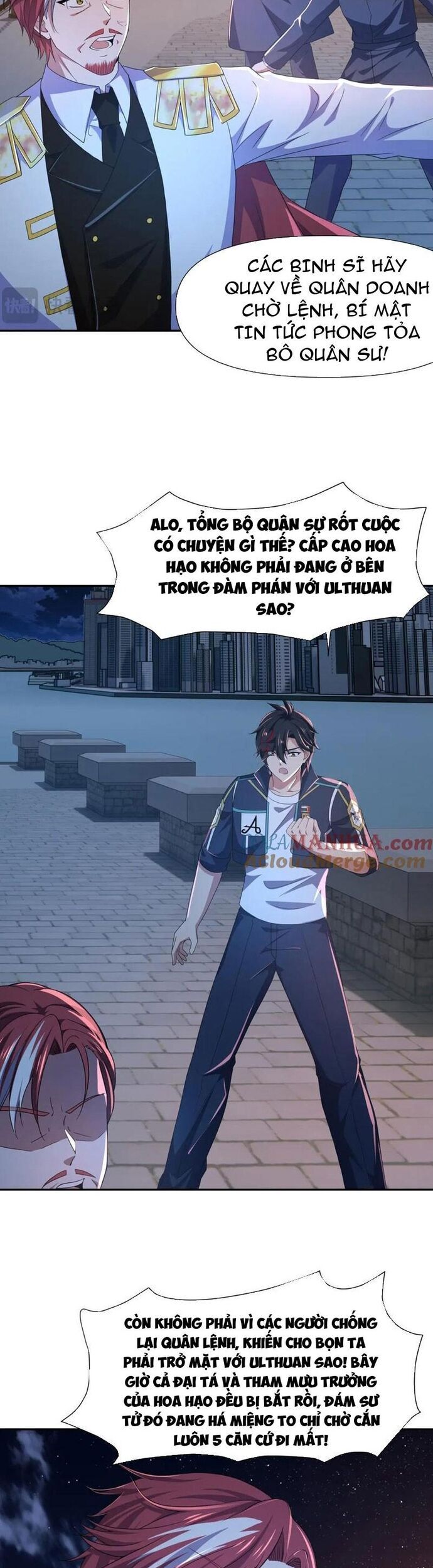 Sau khi kết hợp với nữ thần ta bất khả chiến bại! Chapter 77 - Trang 2