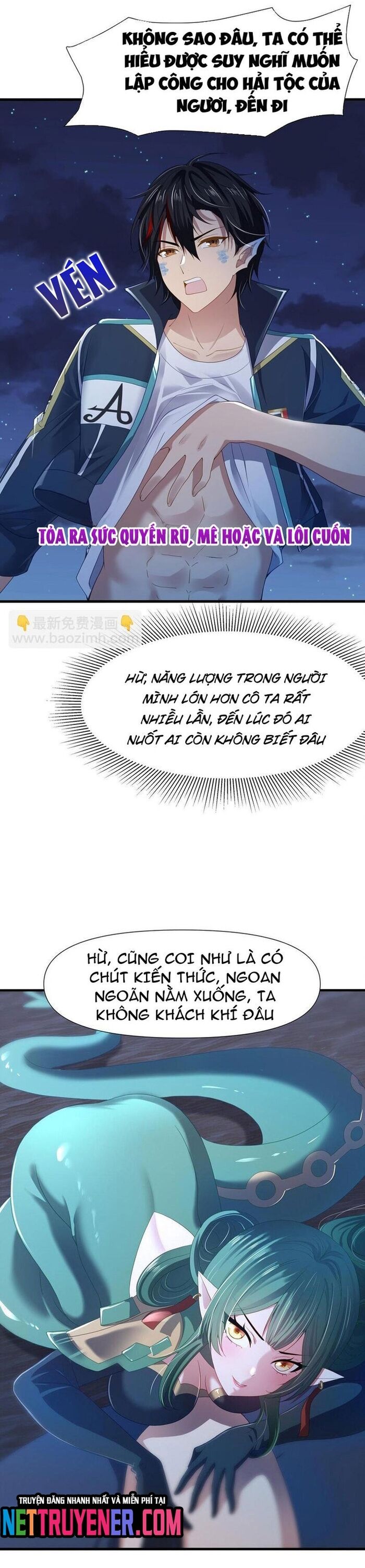 Sau khi kết hợp với nữ thần ta bất khả chiến bại! Chapter 70 - Trang 2
