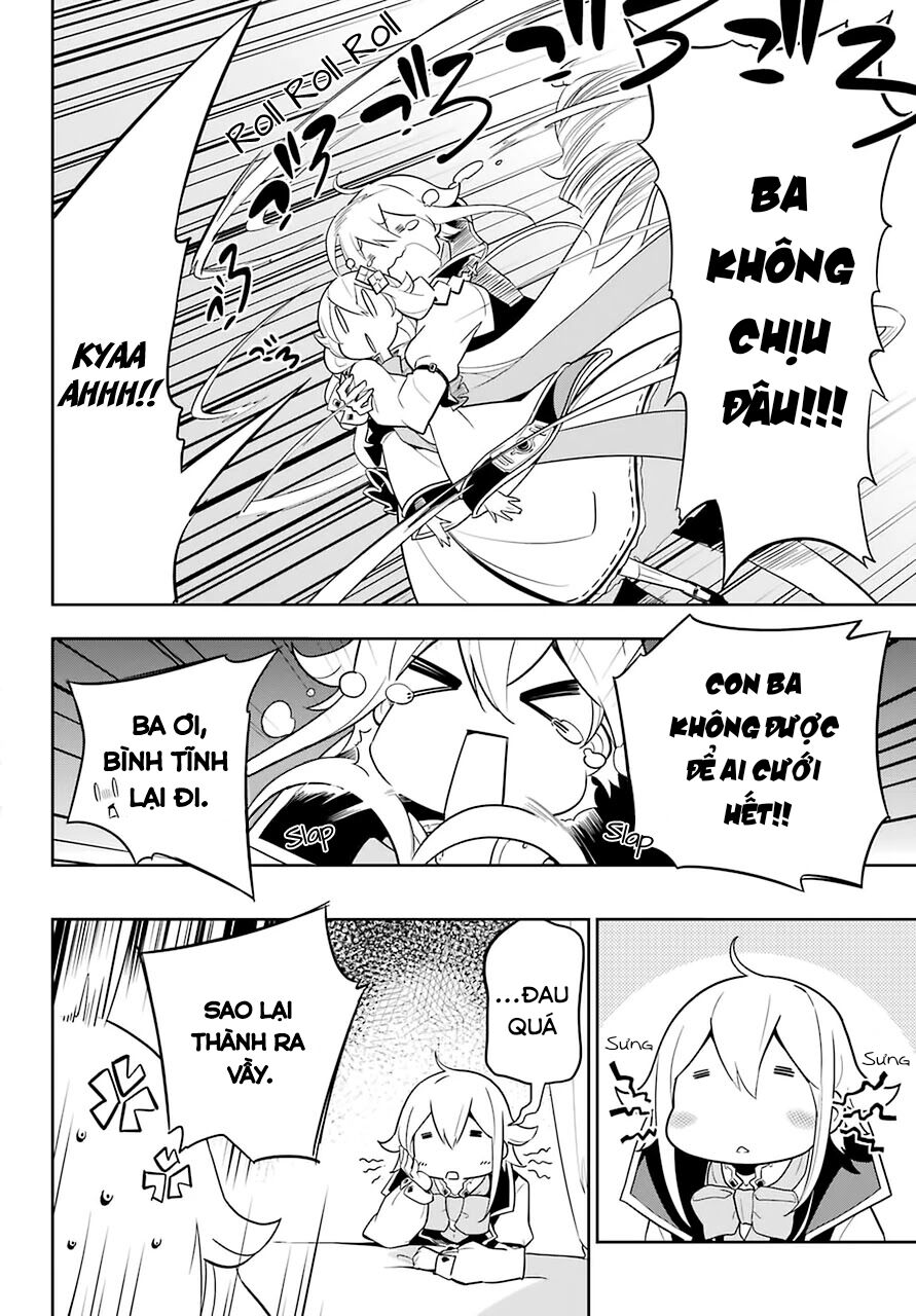 Chichi Wa Eiyuu, Haha Wa Seirei, Musume No Watashi Wa Tenseisha Chapter 32.2 - Trang 2