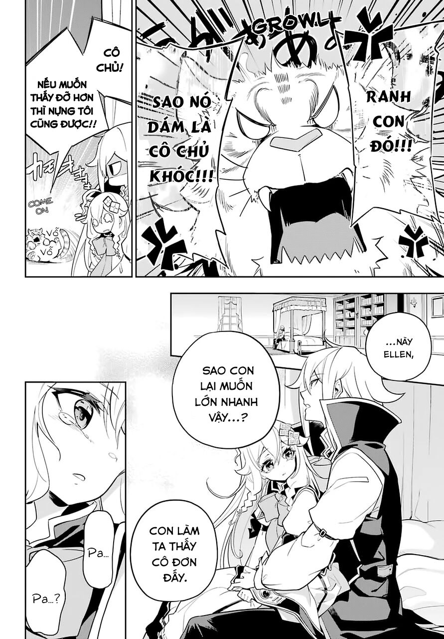 Chichi Wa Eiyuu, Haha Wa Seirei, Musume No Watashi Wa Tenseisha Chapter 32.2 - Trang 2
