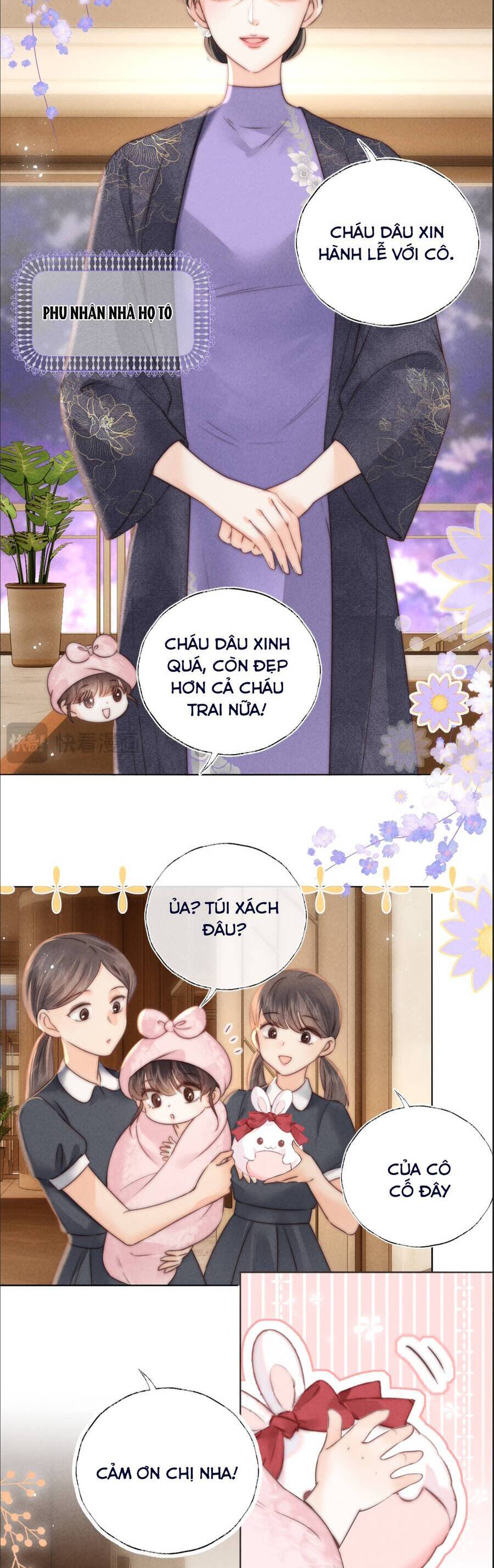 Cô Tổ Mới Ba Tuổi Rưỡi, Ôm Bình Sữa Xem Bói Được Cả Mạng Yêu Chiều Chapter 2 - Trang 2