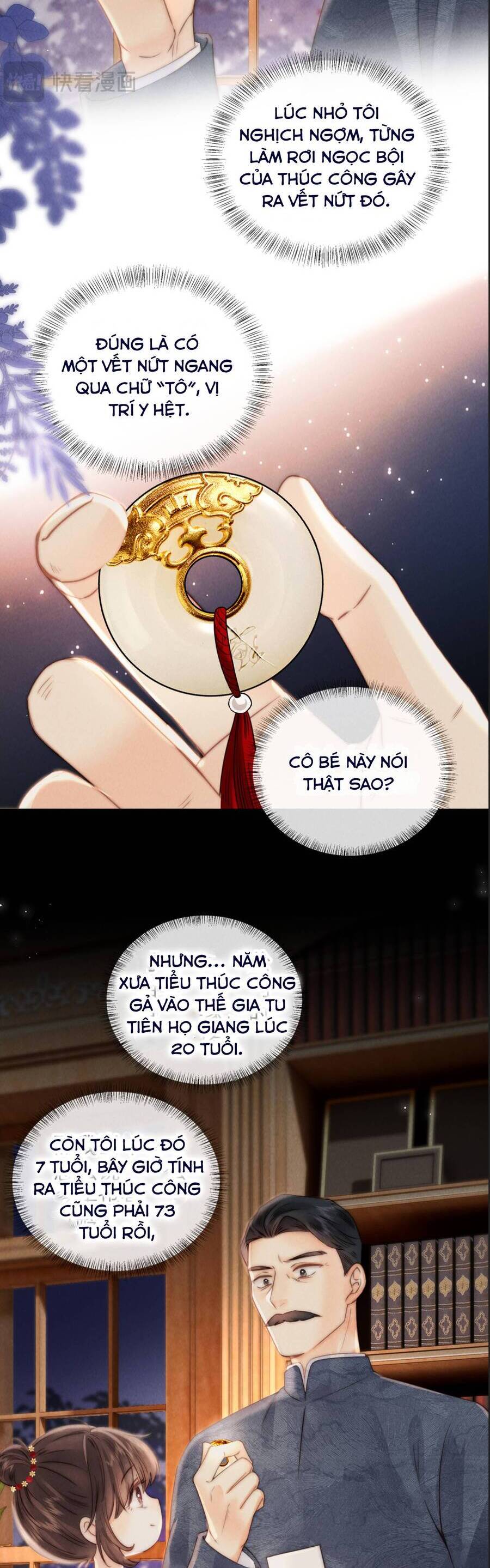 Cô Tổ Mới Ba Tuổi Rưỡi, Ôm Bình Sữa Xem Bói Được Cả Mạng Yêu Chiều Chapter 2 - Trang 2