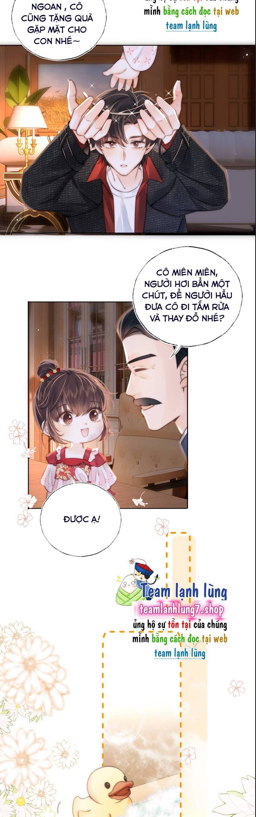 Cô Tổ Mới Ba Tuổi Rưỡi, Ôm Bình Sữa Xem Bói Được Cả Mạng Yêu Chiều Chapter 2 - Trang 2