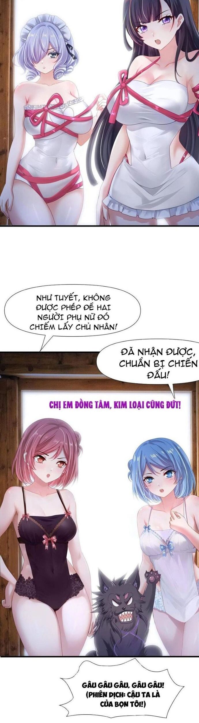 Sau khi kết hợp với nữ thần ta bất khả chiến bại! Chapter 48 - Trang 2