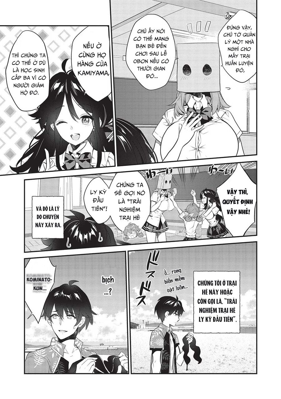 Kamiyama-san thiếu nữ kém giao tiếp lúc nào cũng đội túi giấy trên đầu!! Chapter 15 - Trang 2