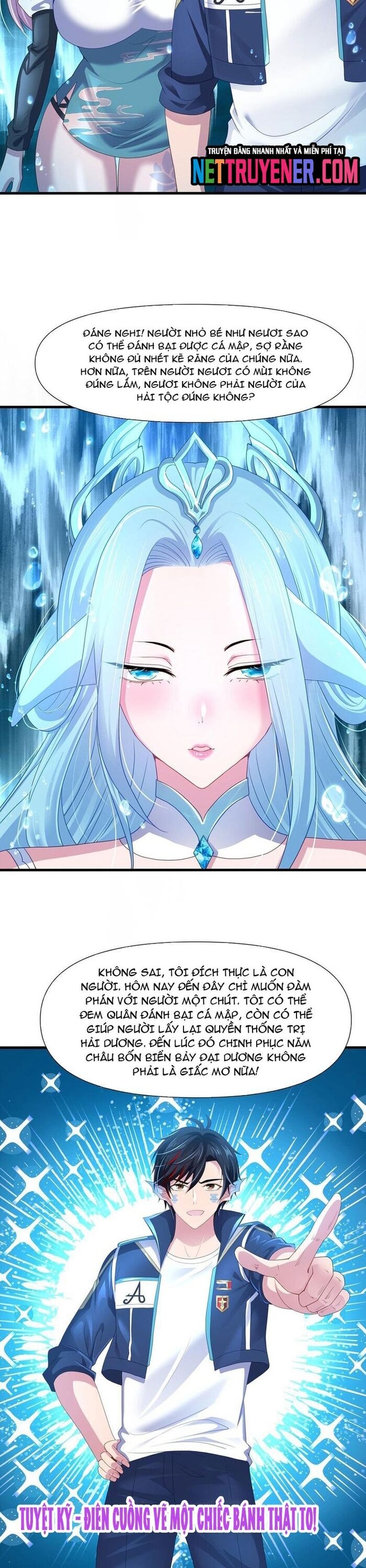 Sau khi kết hợp với nữ thần ta bất khả chiến bại! Chapter 68 - Trang 2
