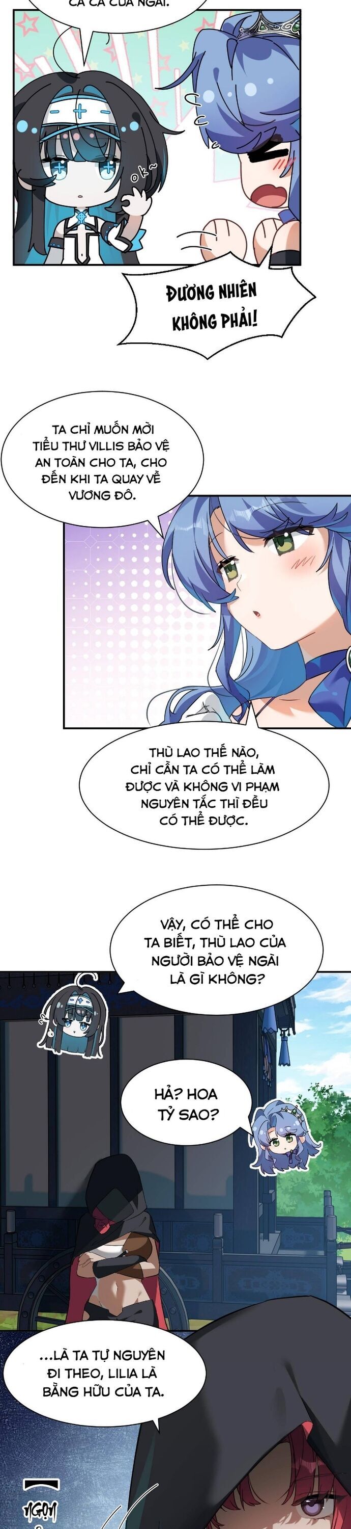 Xuyên Không Mãn Cấp Như Tôi Tại Sao Lại Là Quý Cô Mục Sư Chứ Chapter 4 - Trang 2
