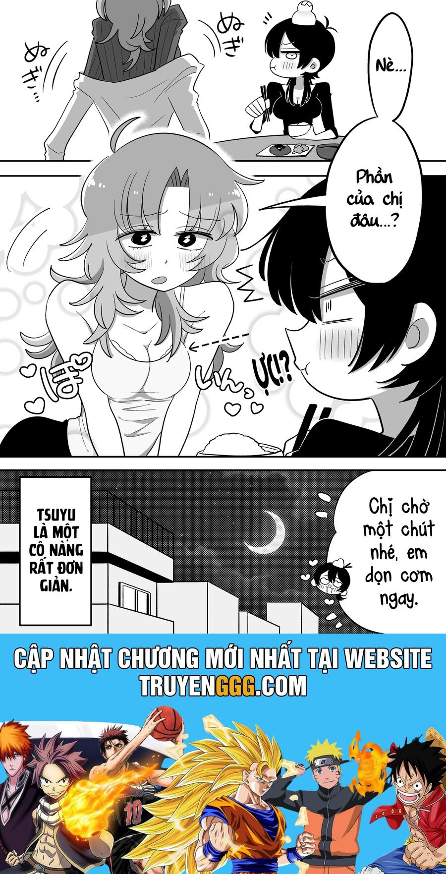 Hazue Và Tsuyu Chapter 13 - Trang 2