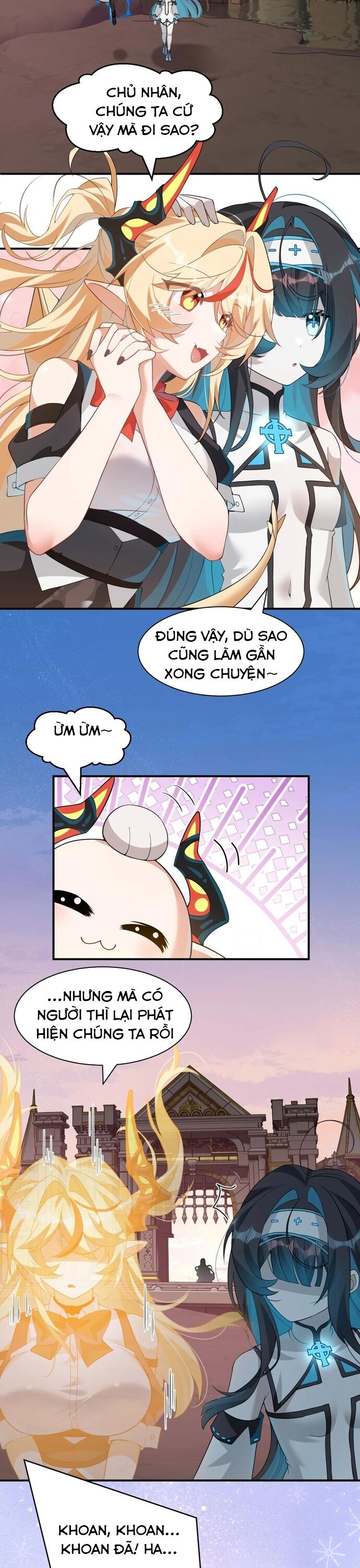 Xuyên Không Mãn Cấp Như Tôi Tại Sao Lại Là Quý Cô Mục Sư Chứ Chapter 10 - Trang 2