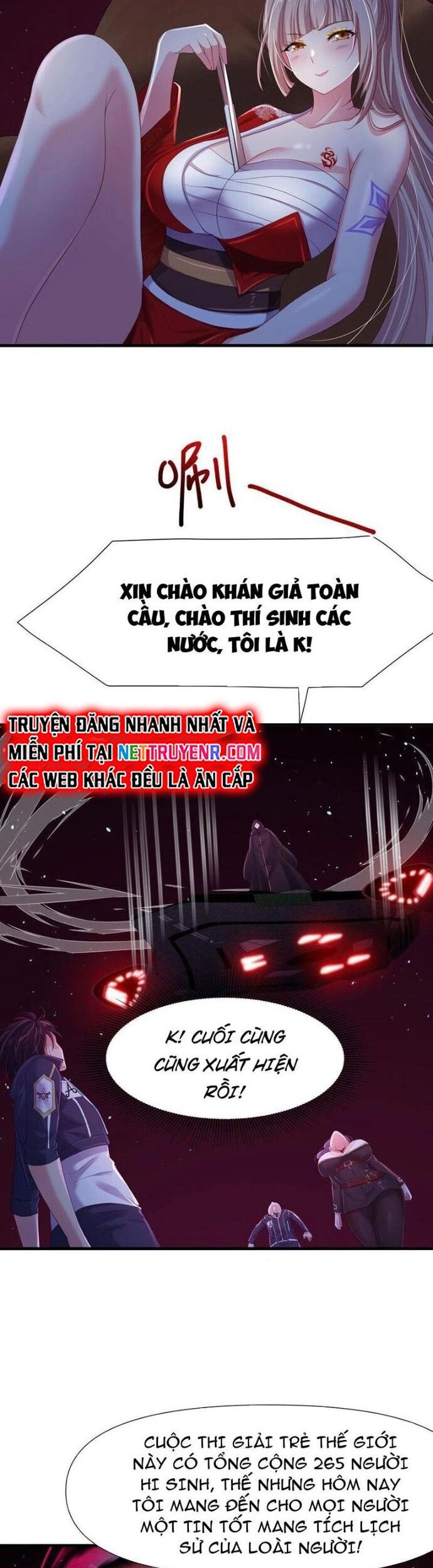 Sau khi kết hợp với nữ thần ta bất khả chiến bại! Chapter 47 - Trang 2