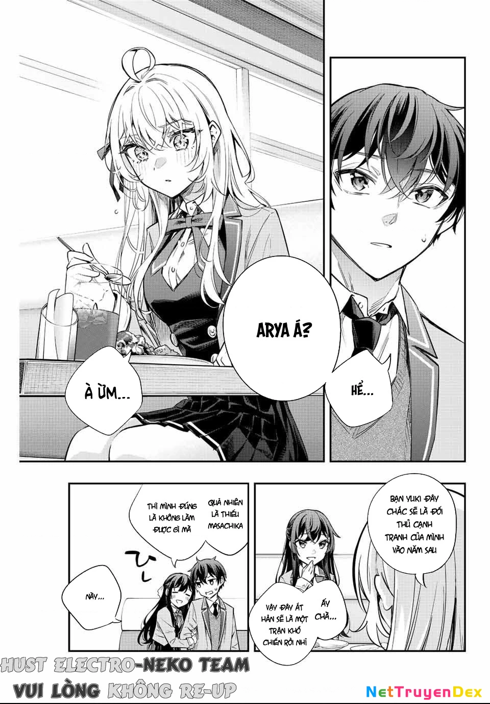 Arya-san bàn bên thi thoảng lại thả thính tôi bằng tiếng Nga Chapter 17 - Trang 2