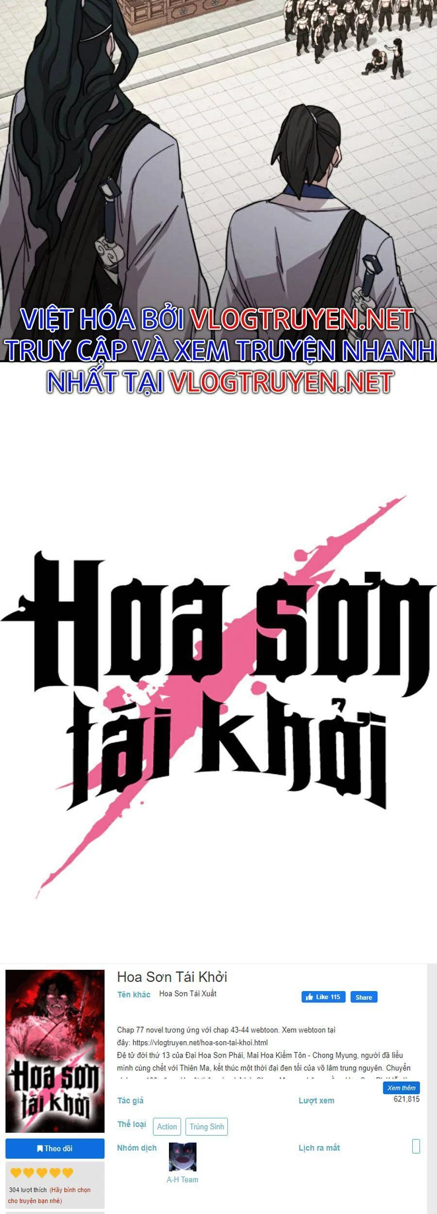 Hoa Sơn Tái Xuất Chapter 54 - Next Chapter 55