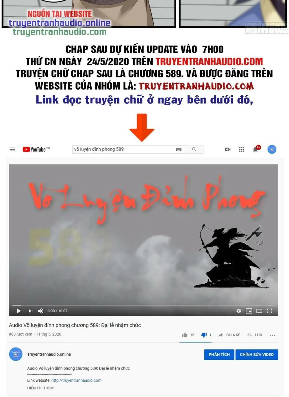 Võ Luyện Đỉnh Phong Chapter 554 - Trang 4