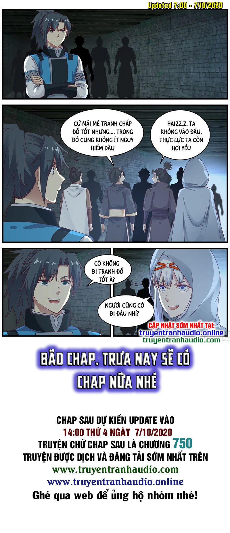 Võ Luyện Đỉnh Phong Chapter 701 - Next Chapter 701