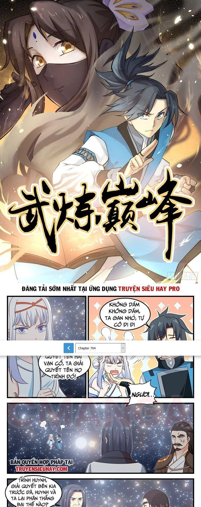 Võ Luyện Đỉnh Phong Chapter 704 - Trang 4