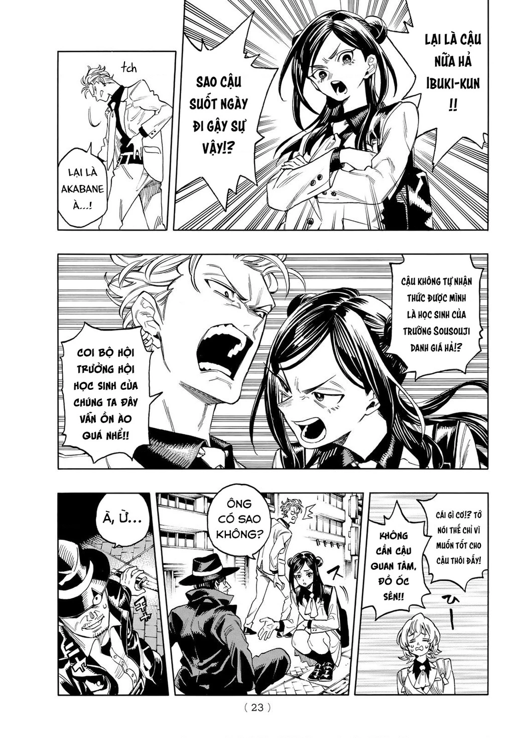 Vệ Sĩ Của Akabane Honeko Chapter 1: - part 1 - Next Chapter 1.1