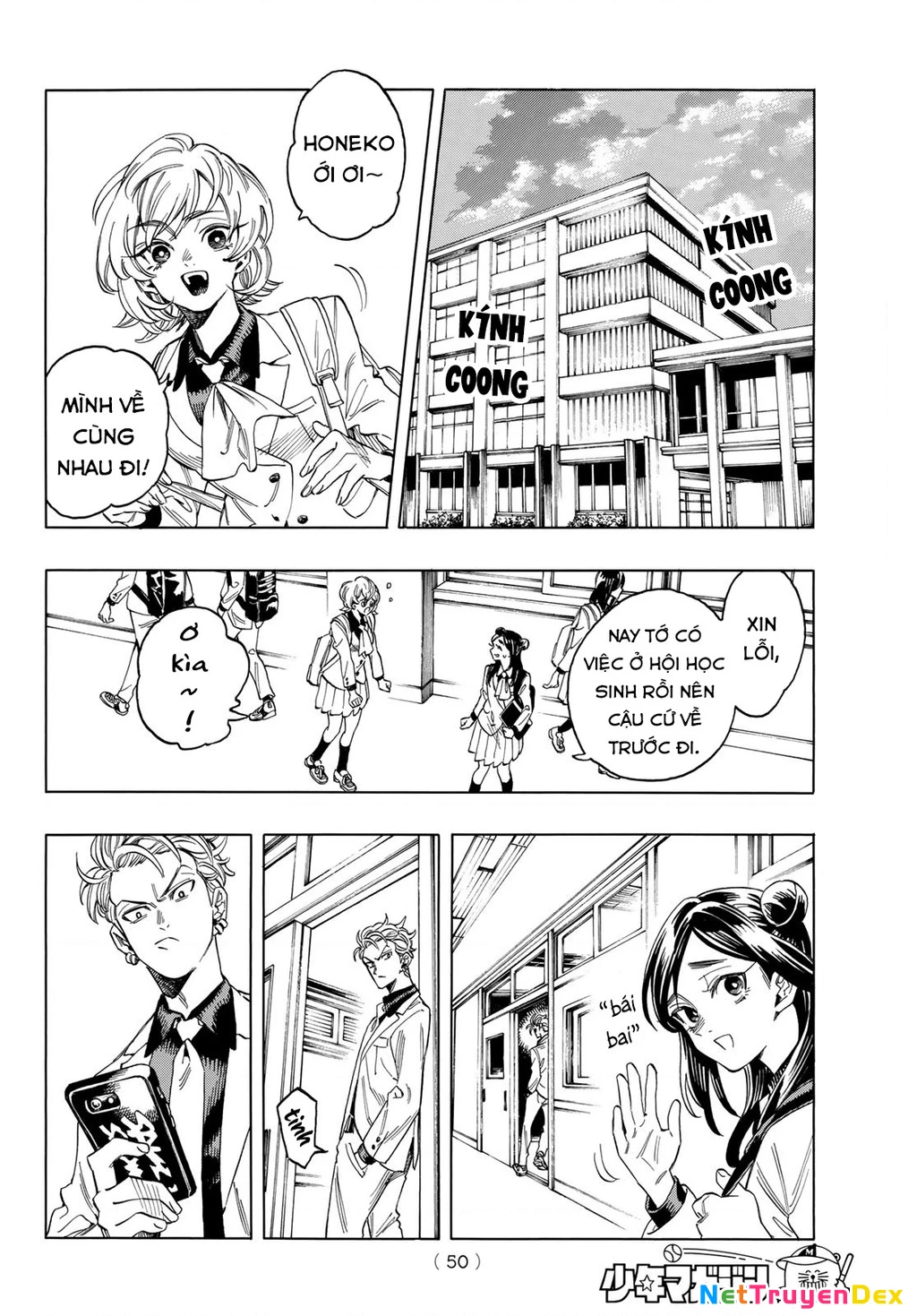 Vệ Sĩ Của Akabane Honeko Chapter 1: - part 1 - Next Chapter 1.1