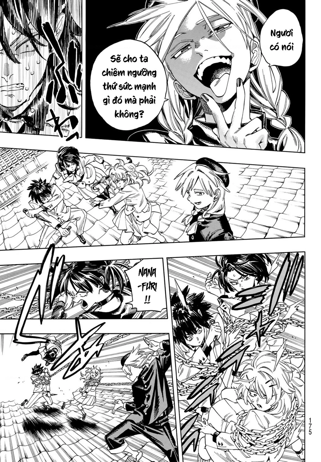 Vệ Sĩ Của Akabane Honeko Chapter 16: . Sức mạnh thực sự của lớp 3-4 - Next Chapter 17: . Khao khát của lớp 3-4