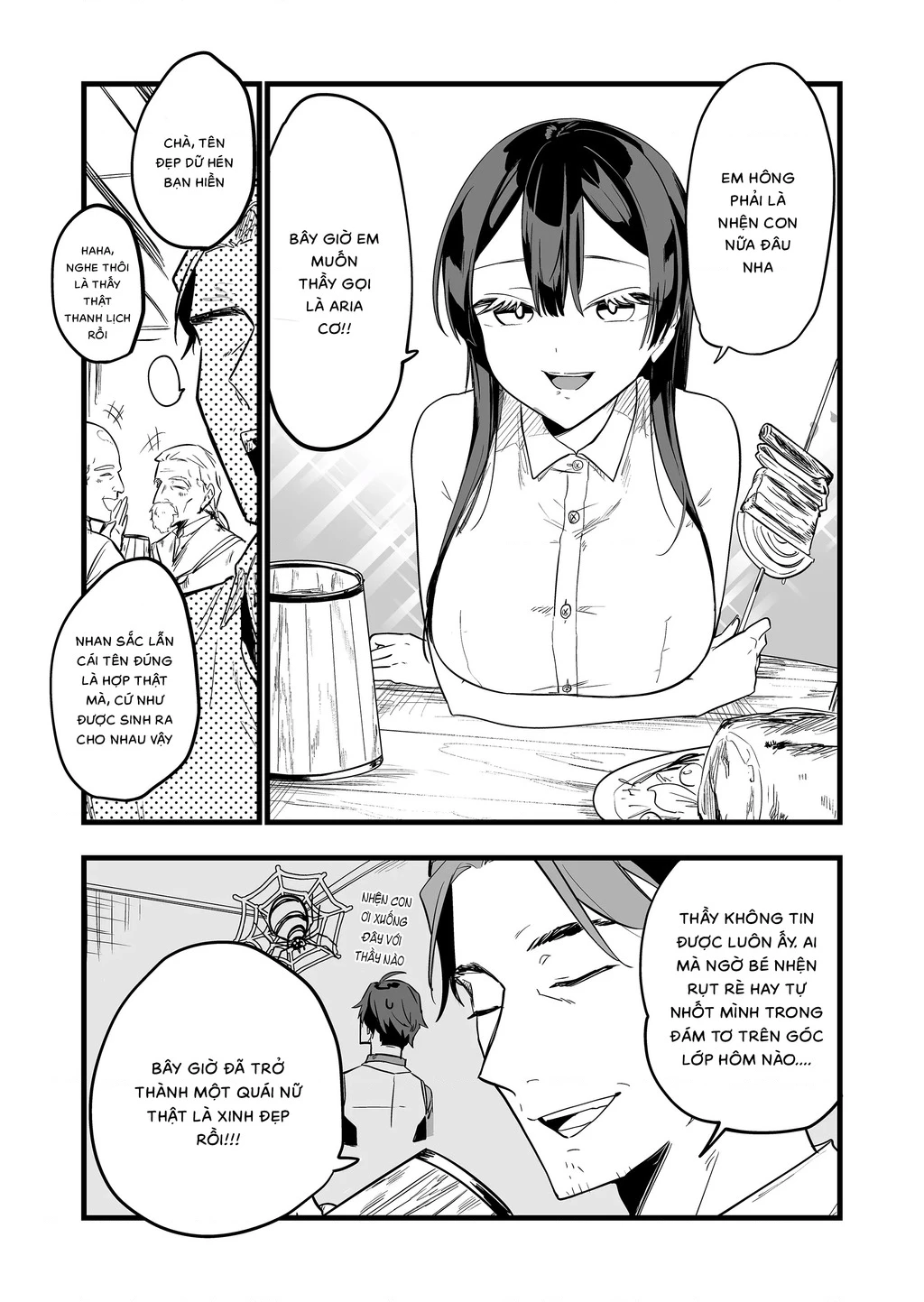 Con Quái Vật Mà Tôi Dạy Dỗ Năm Xưa Đã Hóa Thành Một Thiếu Nữ Xinh Đẹp Và Đến Gặp Tôi. Chapter 4 - Trang 4