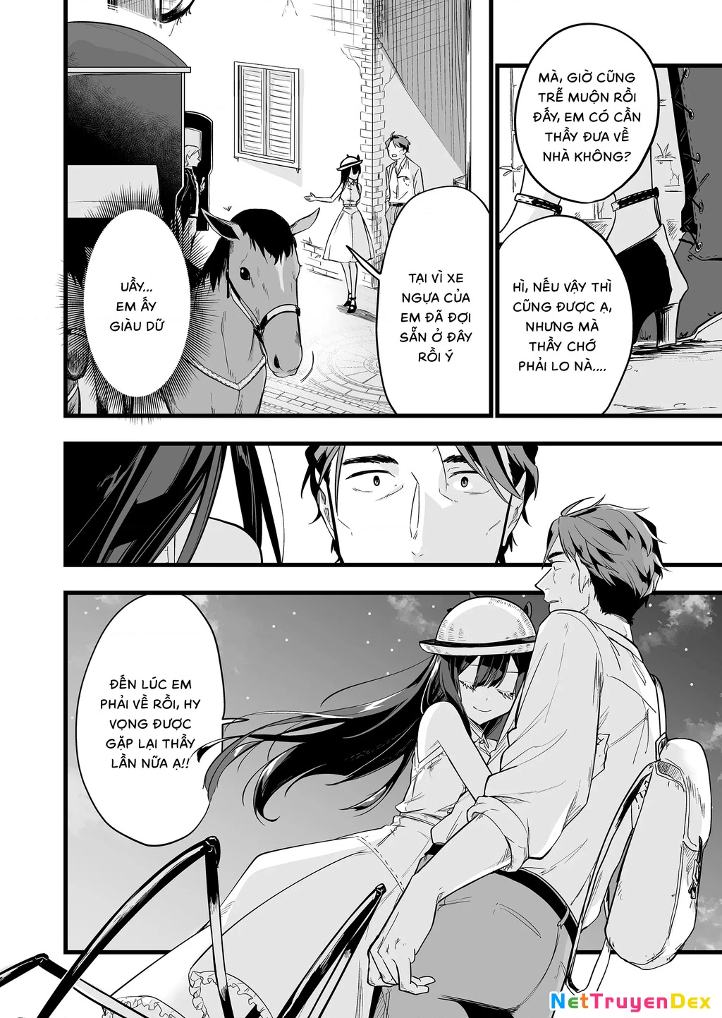 Con Quái Vật Mà Tôi Dạy Dỗ Năm Xưa Đã Hóa Thành Một Thiếu Nữ Xinh Đẹp Và Đến Gặp Tôi. Chapter 4 - Trang 4