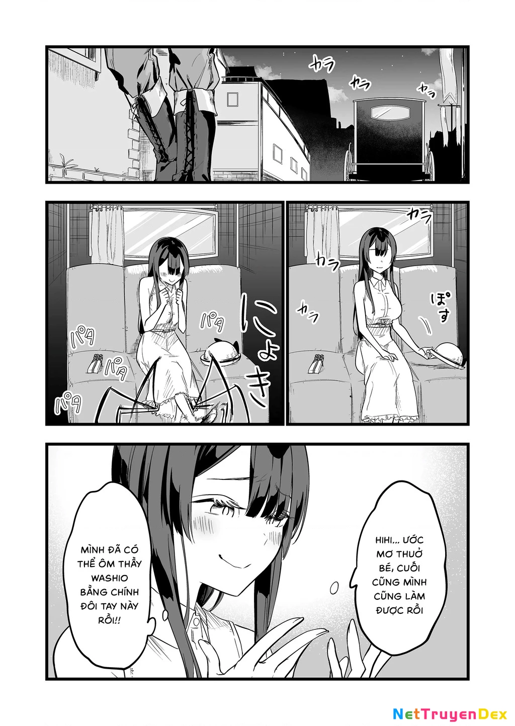 Con Quái Vật Mà Tôi Dạy Dỗ Năm Xưa Đã Hóa Thành Một Thiếu Nữ Xinh Đẹp Và Đến Gặp Tôi. Chapter 4 - Trang 4