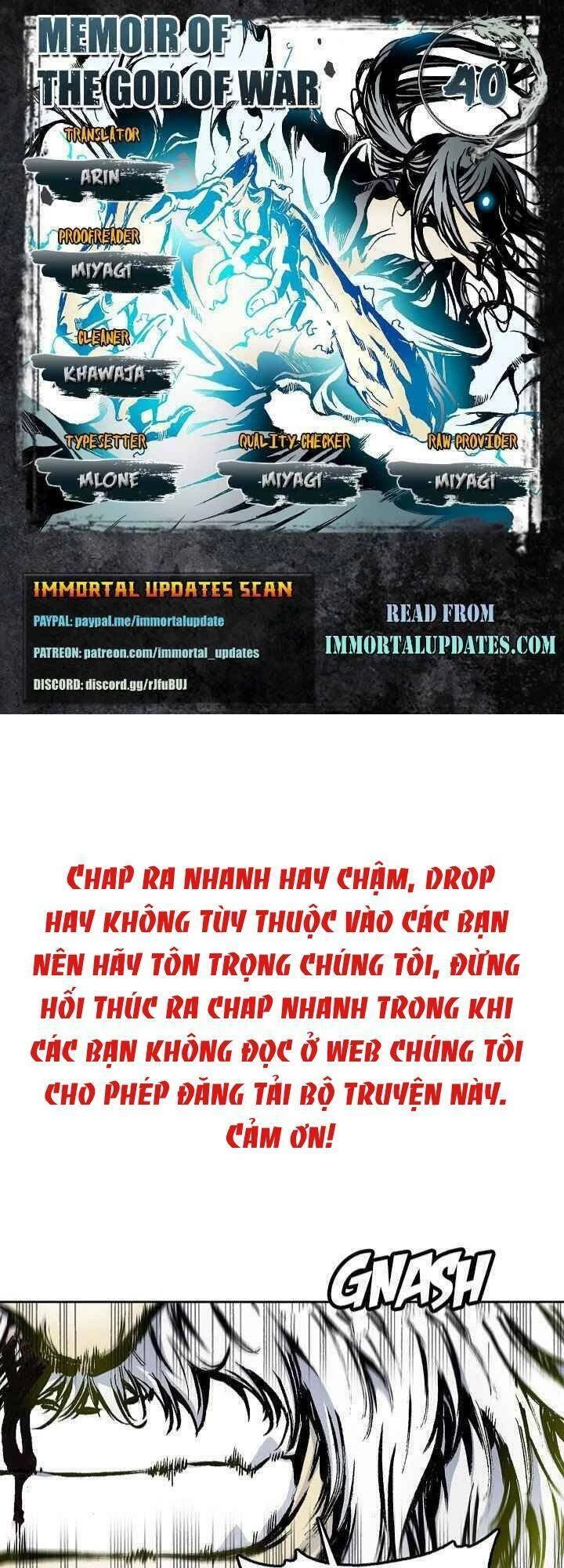 Hồi Ức Chiến Thần Chapter 40 - Next Chapter 41