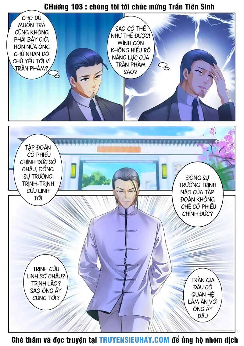 Trọng Sinh Đô Thị Tu Tiên Chapter 103 - Next Chapter 104