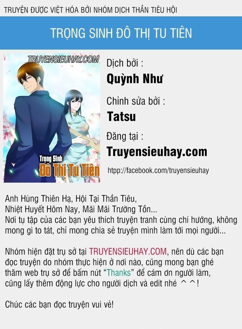 Trọng Sinh Đô Thị Tu Tiên Chapter 467 - Trang 4