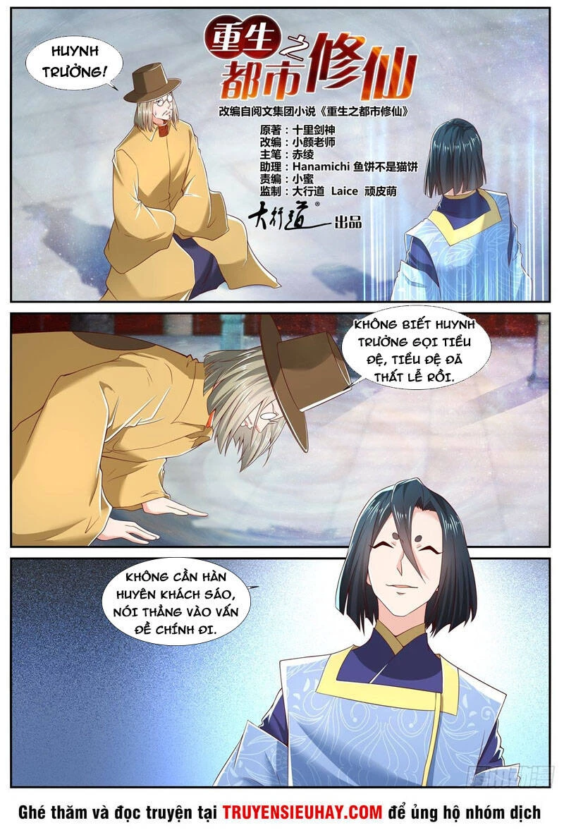 Trọng Sinh Đô Thị Tu Tiên Chapter 711 - Next Chapter 712