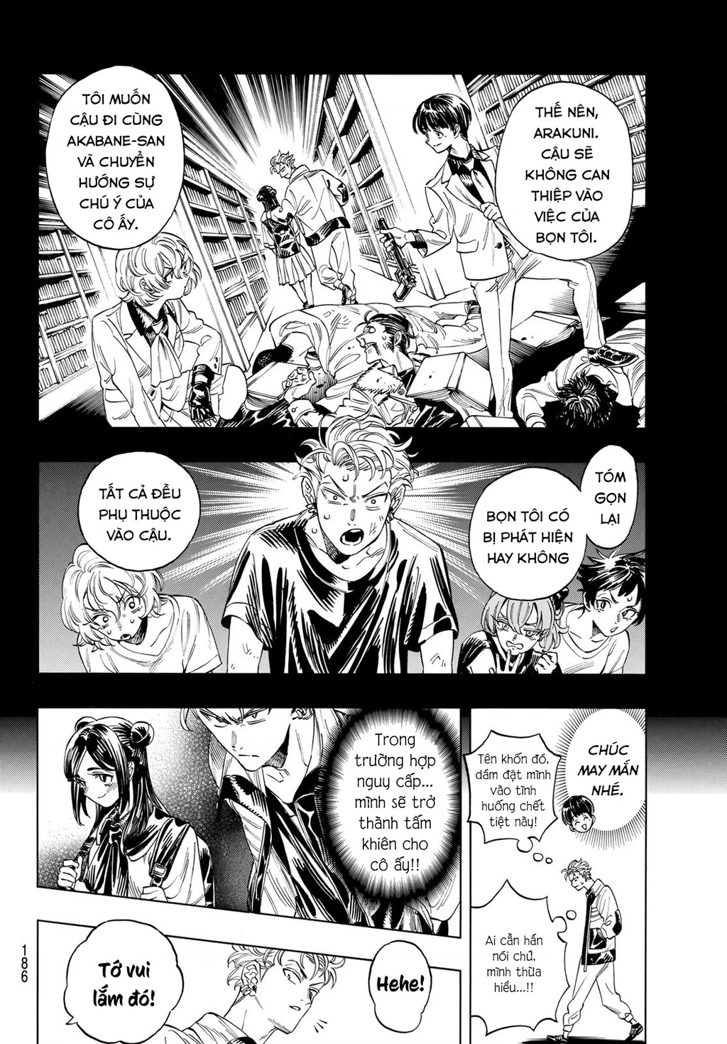 Vệ Sĩ Của Akabane Honeko Chapter 3 - Next Chapter 4