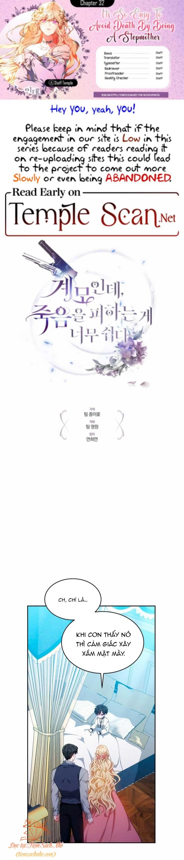 Dù Là Mẹ Kế Nhưng Tôi Thoát Khỏi Cái Chết Rất Dễ Dàng Chapter 32 - Trang 4