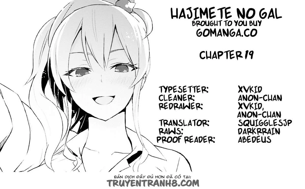 Hajimete No Gal Chapter 19 - Next Chapter 20