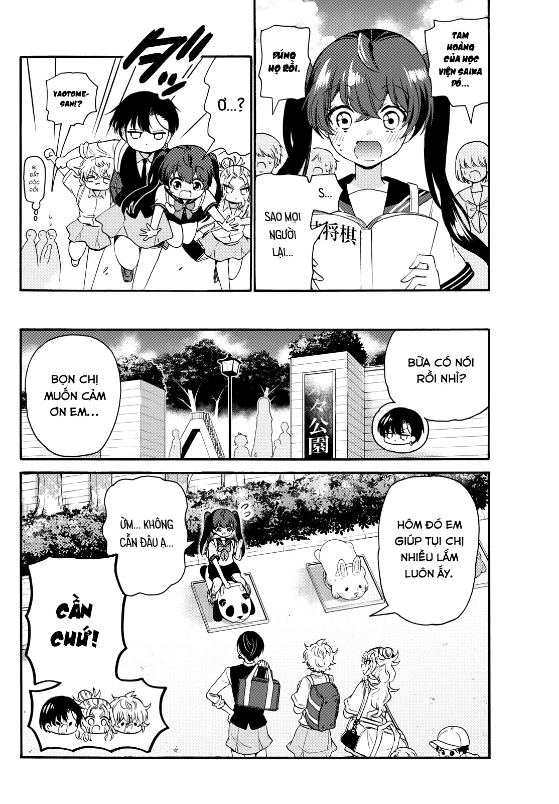 Ba Chị Em Nhà Mikadono Dễ Đối Phó Thật Đấy Chapter 81 - Next Chapter 82