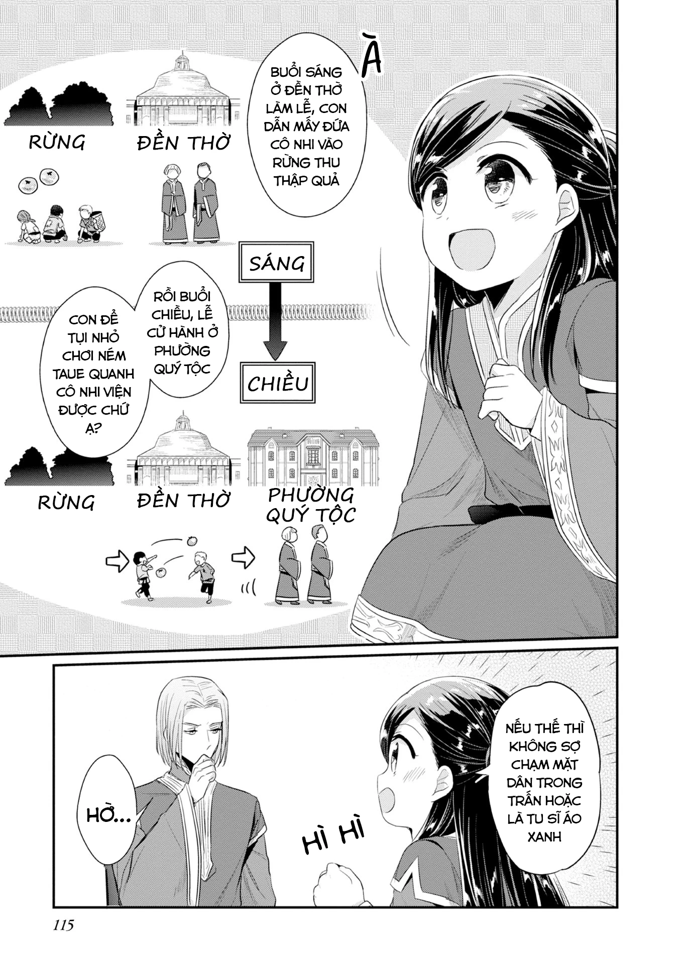 Honzuki No Gekokujou Dai 2-Bu: Hon No Tamenara Miko Ni Naru! Chapter 14 - Trang 2