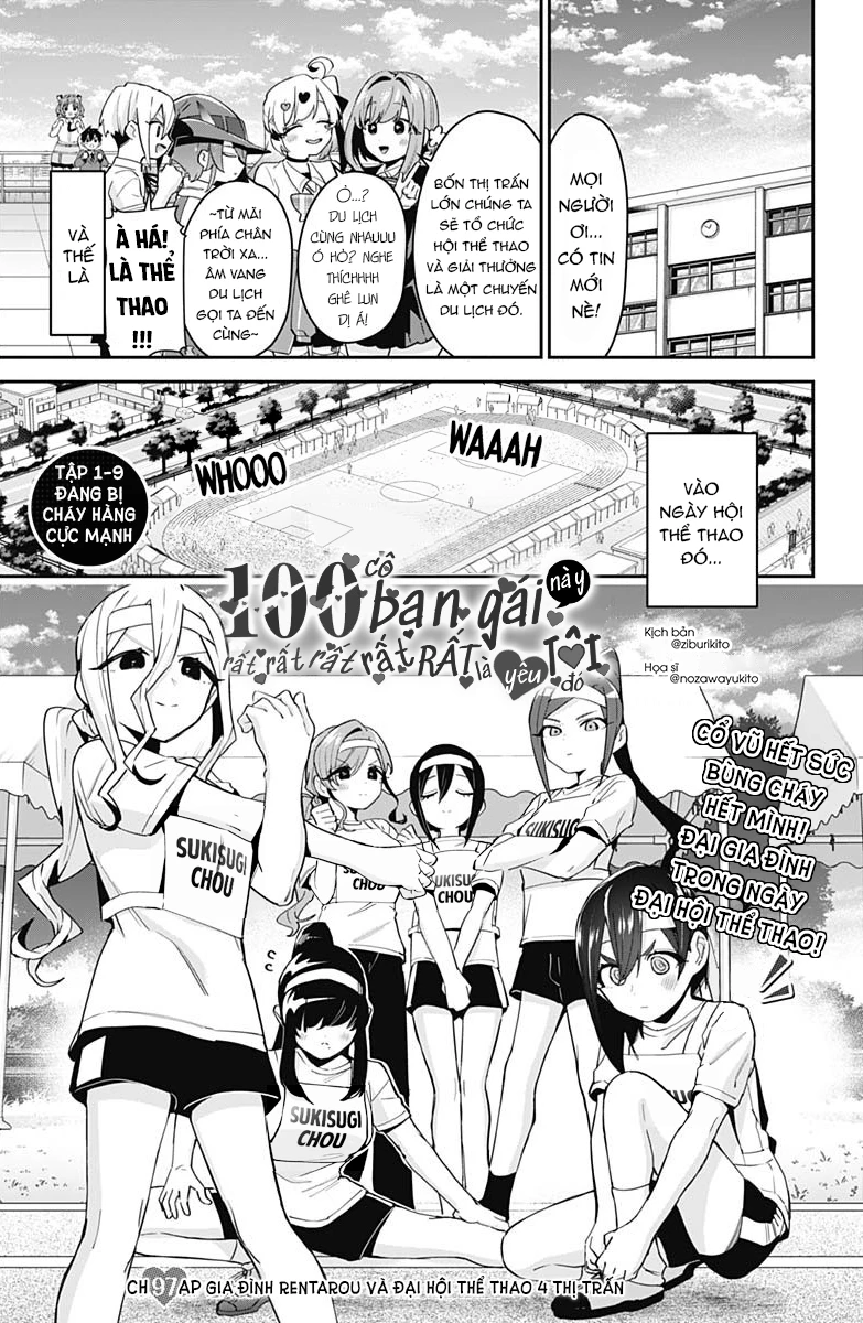 Kimi No Koto Ga Dai Dai Dai Dai Daisuki Na 100-Ri No Kanojo Chapter 97 - Trang 2