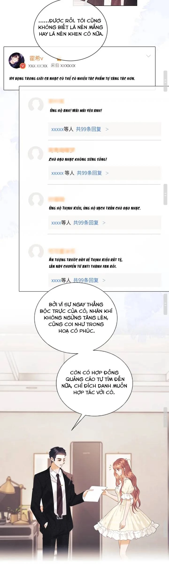 Trọng Sinh Trở Thành Fan" Vợ " Của Thần Tượng Chapter 38 - Trang 2