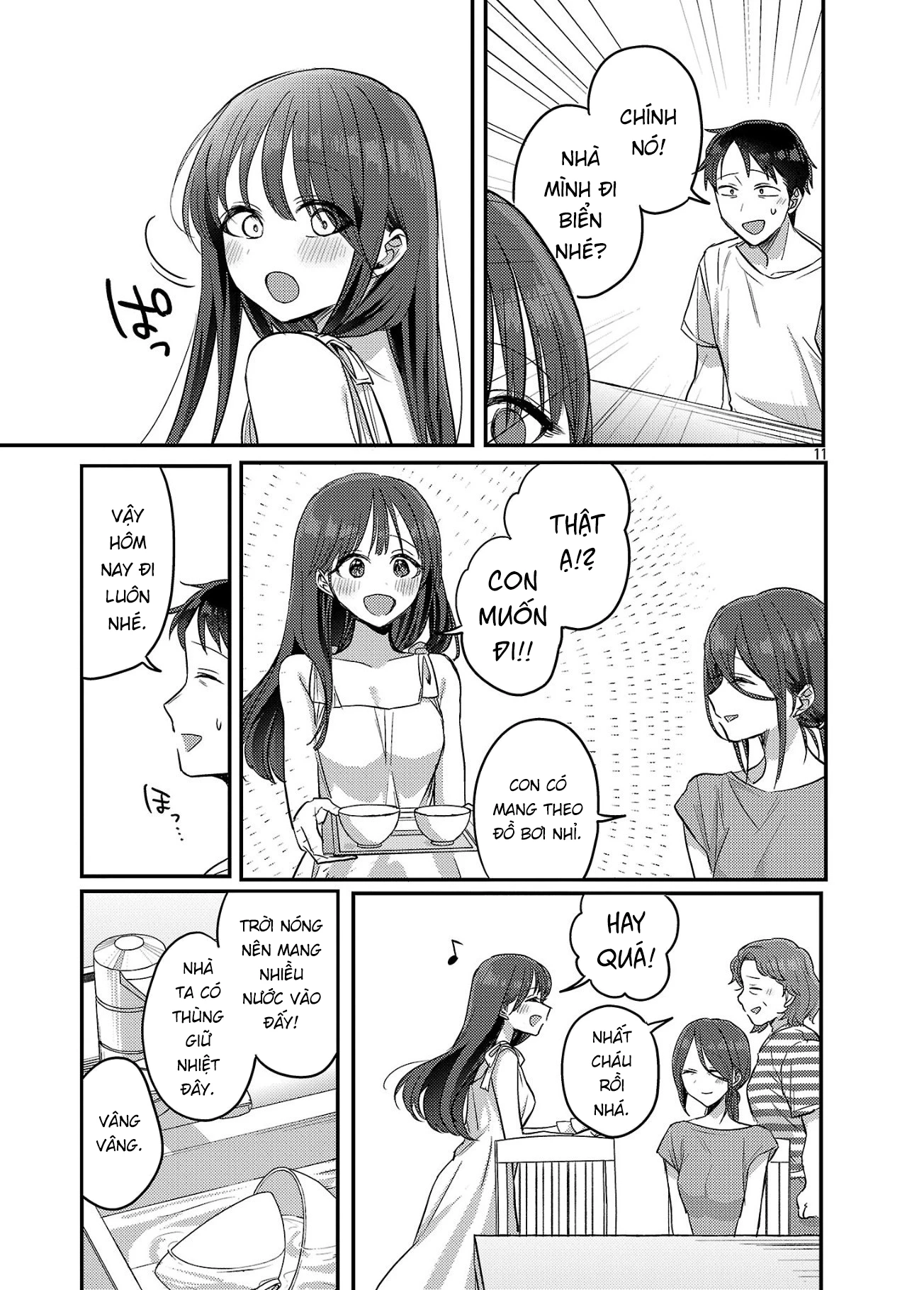 Mừng Papa Về Chapter 21 - Trang 4