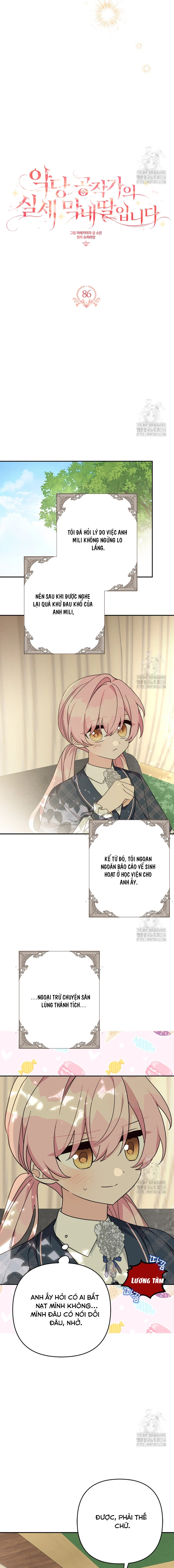 Tôi đã trở thành con gái út của công tước phản diện Chapter 86 - Trang 2