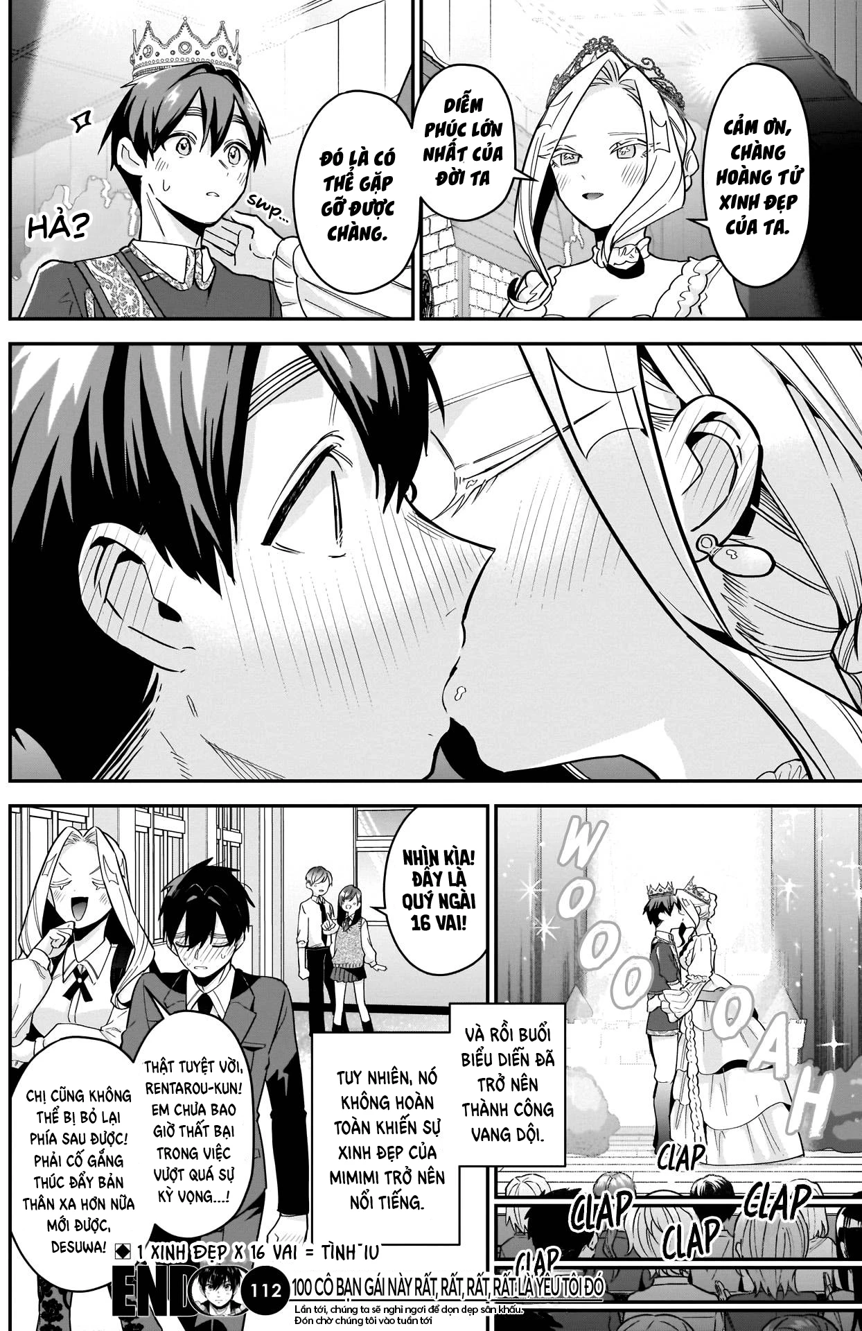 Kimi No Koto Ga Dai Dai Dai Dai Daisuki Na 100-Ri No Kanojo Chapter 112 - Trang 3