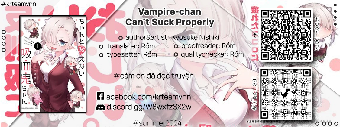 Vampire-Chan Can't Suck Properly Chapter 52 - Trang 2