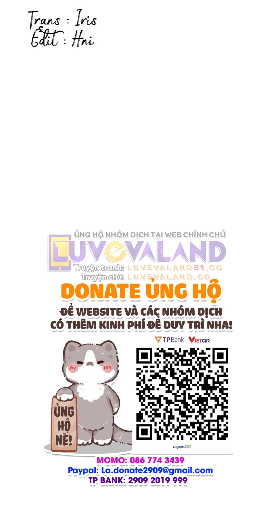 Mối Liên Kết Giữa Báo Đen Và Bé Thỏ Chapter 122 - Next Chapter 123