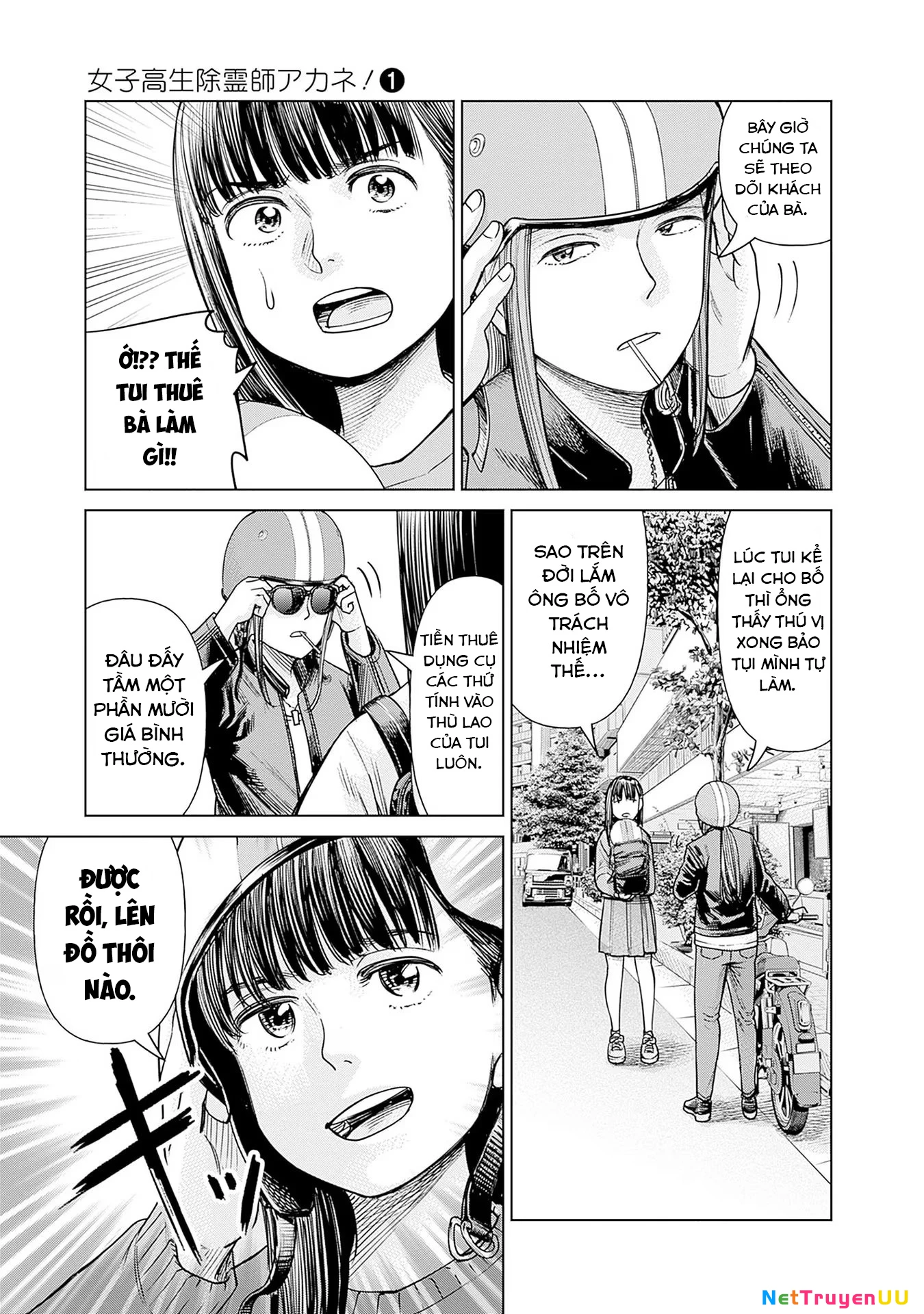 Nữ sinh trừ tà Akane! Chapter 2 - Trang 2