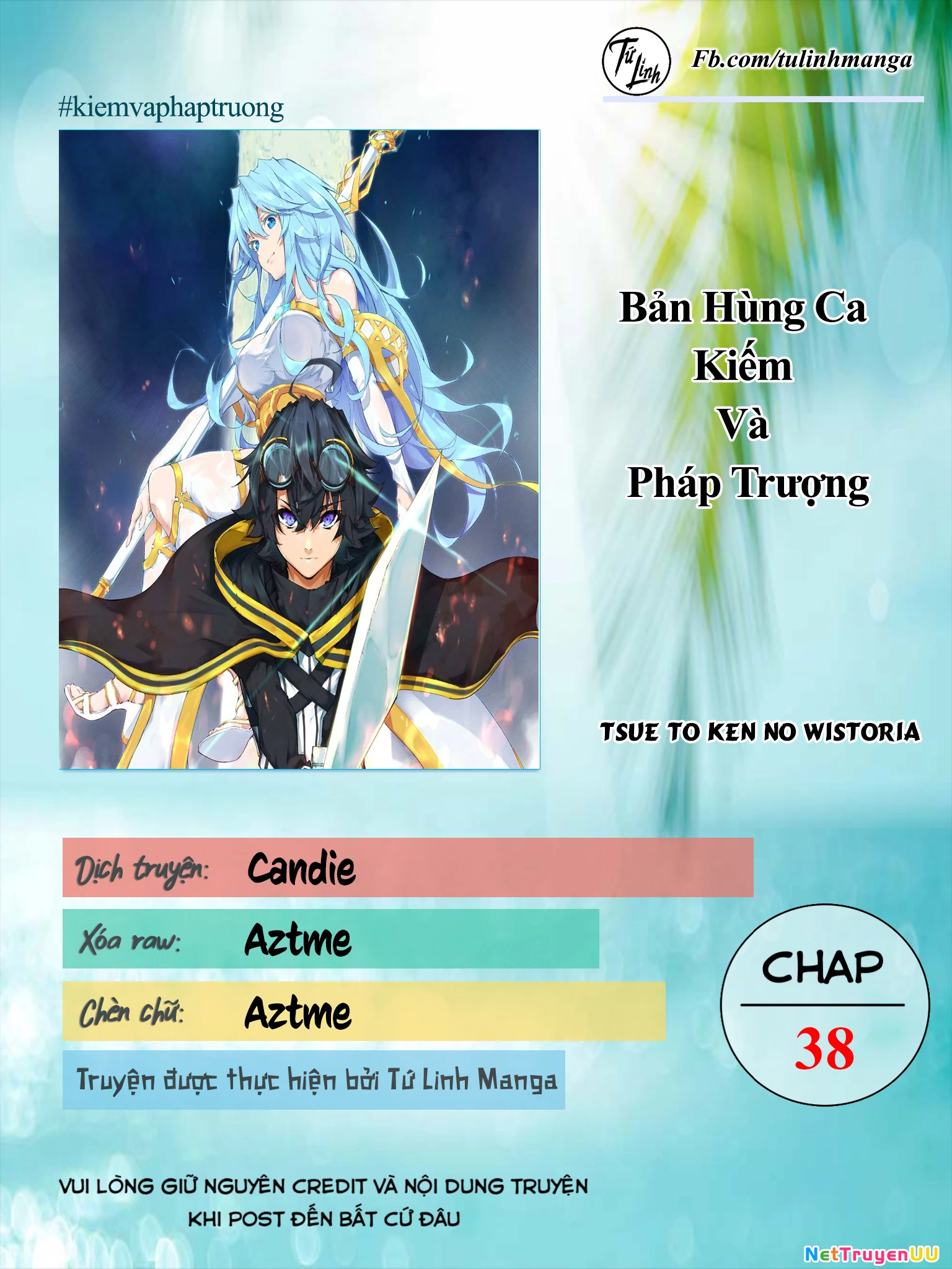 Wistoria Bản Hùng Ca Kiếm Và Pháp Trượng Chapter 38 - Next Chapter 39