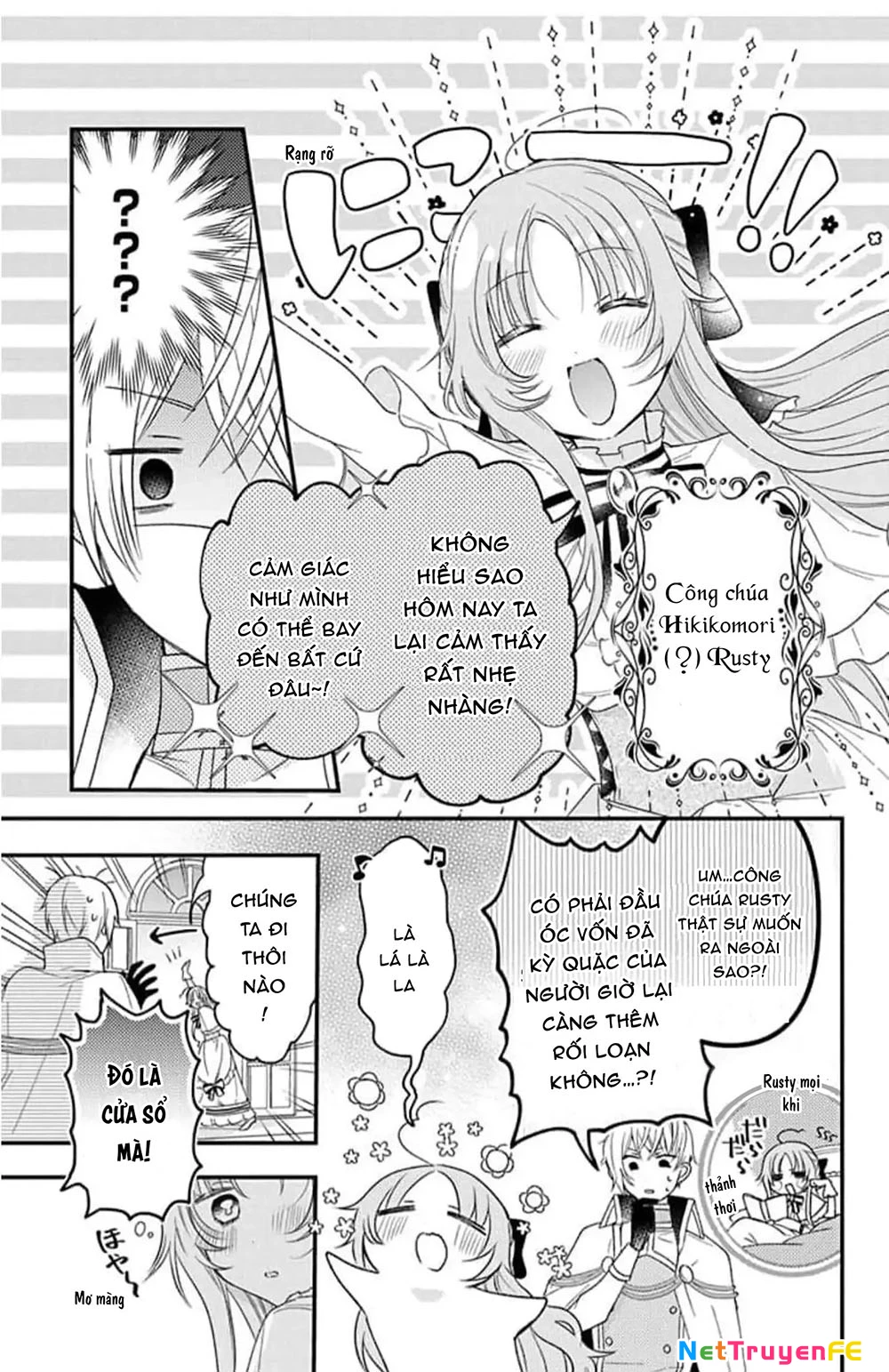 Hikikomori Hime To Dokuzetsu Kishi-Sama Chapter 4 - Trang 2