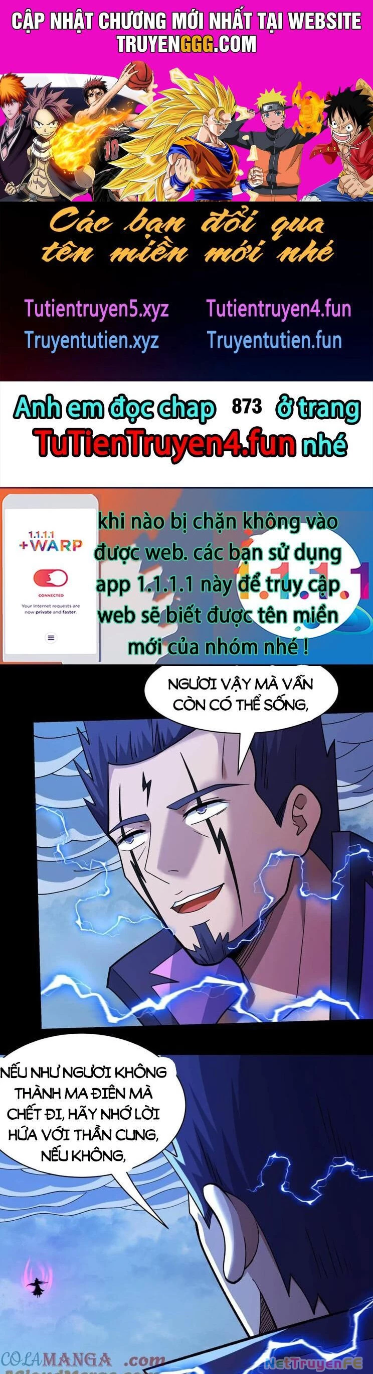 Tuyệt Thế Võ Thần Chapter 872 - Next Chapter 873