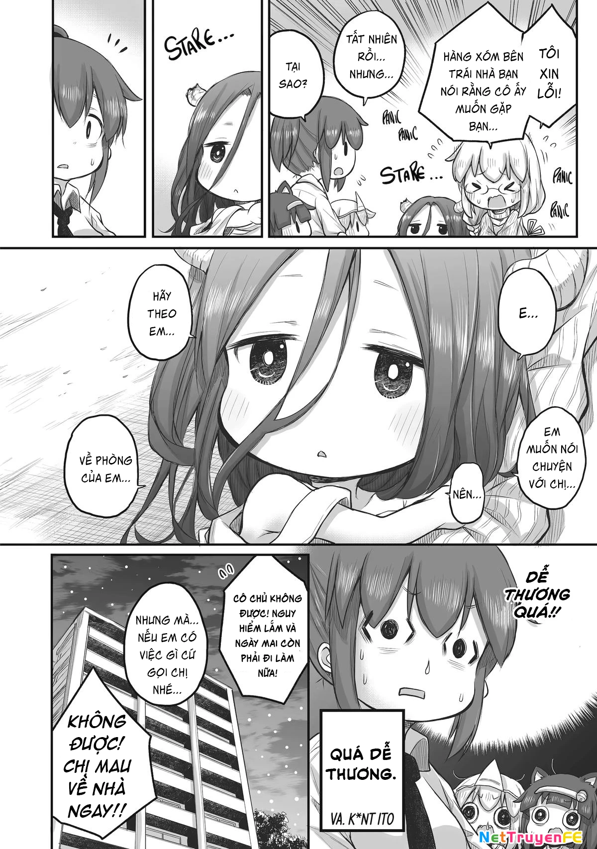 Miss Shachiku and the Little Baby Ghost Chapter 46 - Next Chapter 47