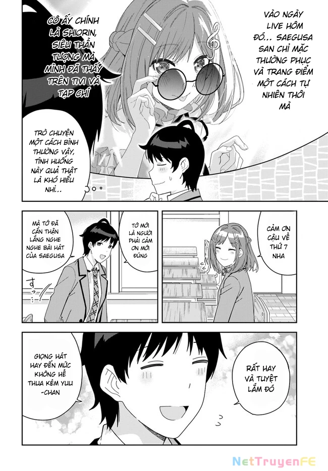 Idol Cùng Lớp Tôi Cứ Đáng Nghi Thế Nào Ấy Chapter 3 - Trang 4
