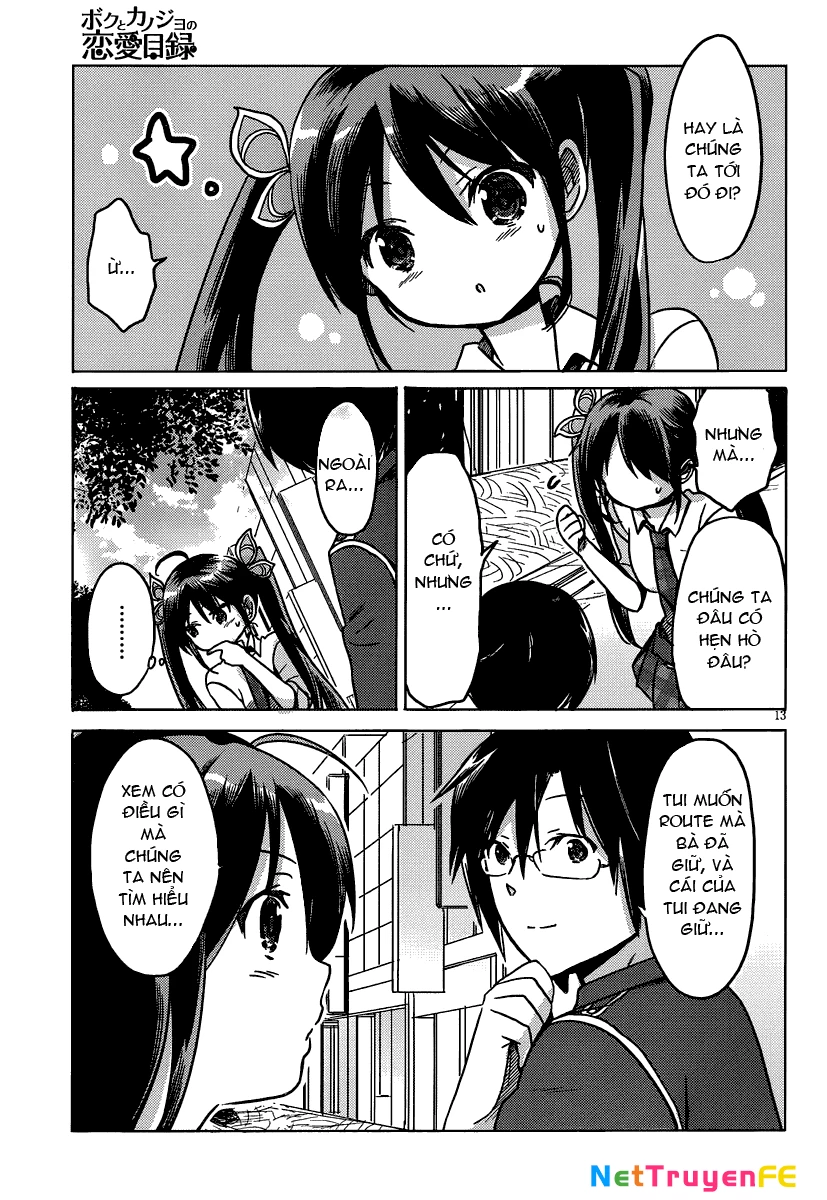 Boku to Kanojo no Renai Mokuroku Chapter 15 - Next Chapter 16