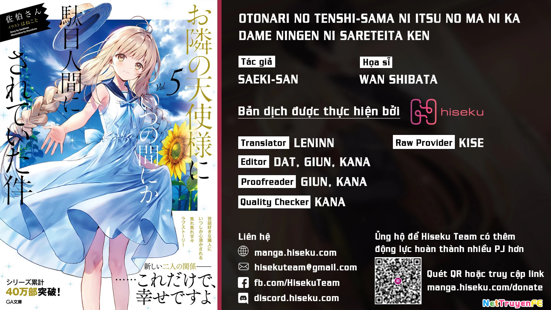 Thiên Sứ Nhà Bên Chapter 1.2 - Trang 2