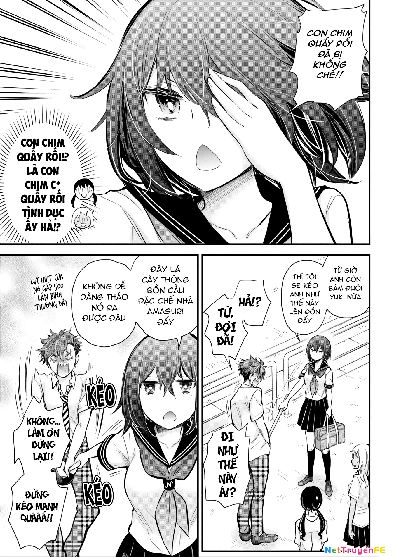 Henjo - Hen Na Joshi Kousei Amaguri Chiko Chapter 123 - Trang 2